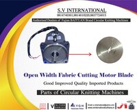 Open Width Fabric Cutting Motor Blade