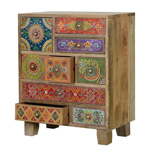 Wooden Mini Chest Drawer Cabinet