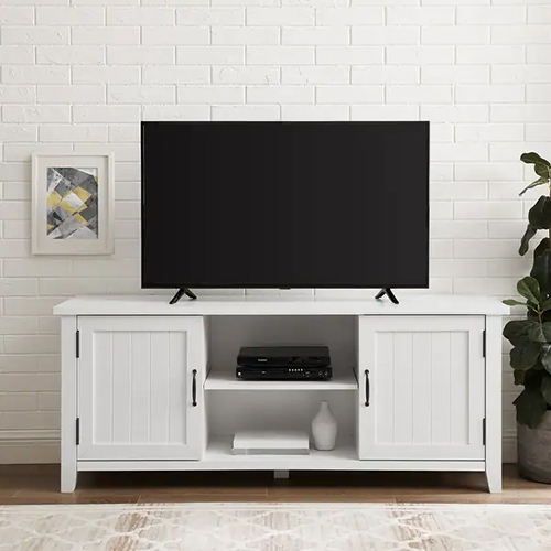 58 Inch Groove Door TV Stand