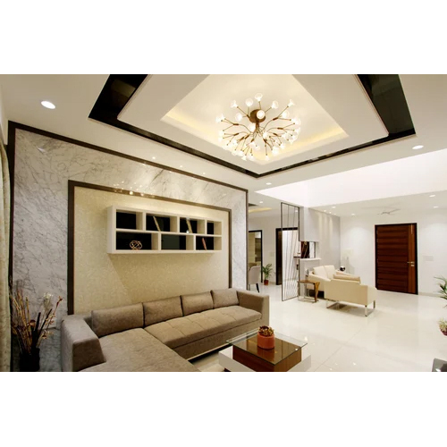 Modular Living Room Interior Designing Service