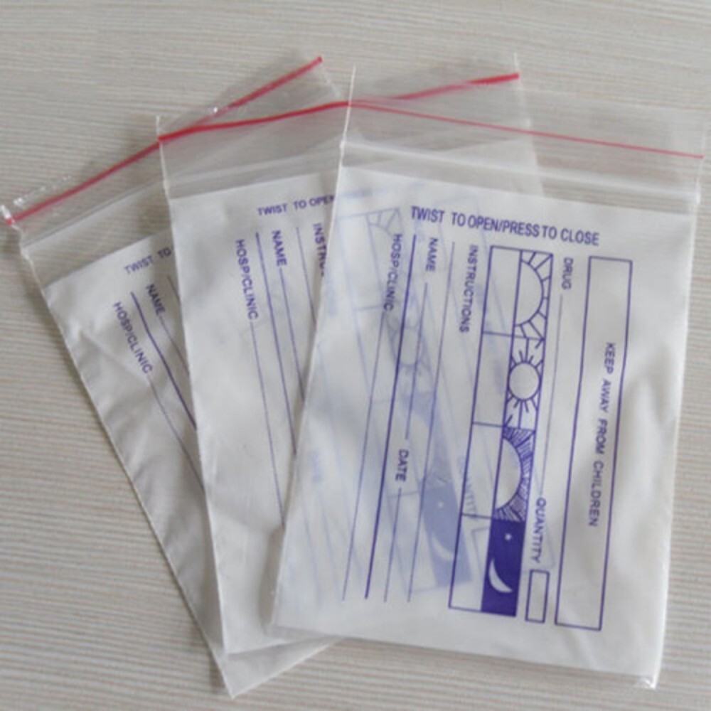 Ldpe Printed Relocking Bag - Material: Pvc