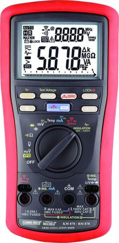 KM878 Kusam Meco Hand Held Insulation Resistance Tester Cum Multimeter