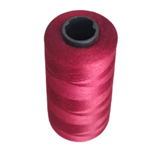 Light In Weight Maroon Spun Polyester Thread