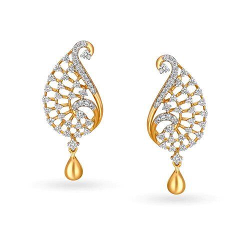 Diamond Earring 06 - Diamond Carat Weight: 0.75 Carat