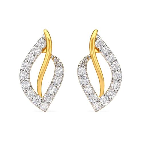 Diamond Earring 08 - Diamond Carat Weight: 0.44 Carat