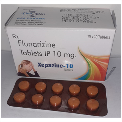 Xepazine 10 Tablets General Medicines