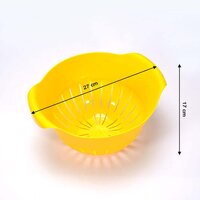 PLASTIC FRUITS VEGETABLE NOODLES PASTA WASHING BOWL