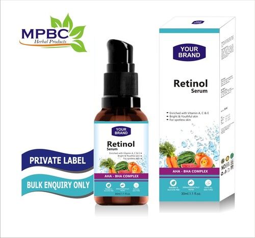 Face Serum Retinol Serum With Natural Extracts For Ageless Skin And Brighten Complexion Age Group: Adult