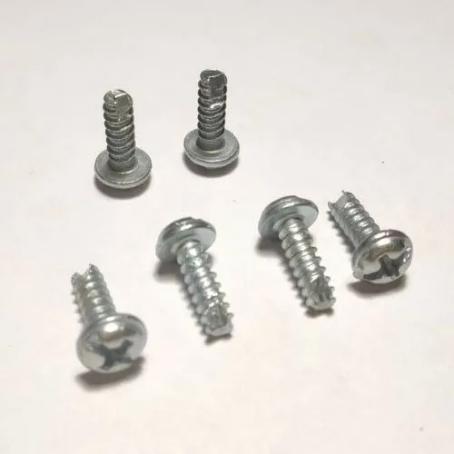 Silver Pan Washer B Type End Cutting Screw