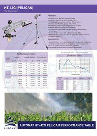 Aluminium Irrigation Rain Gun