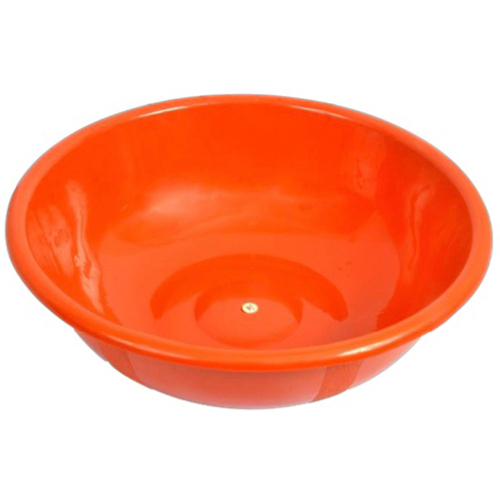 Orange Plastic Basin
