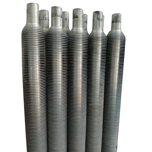 Silver Aluminium Finned Tubes