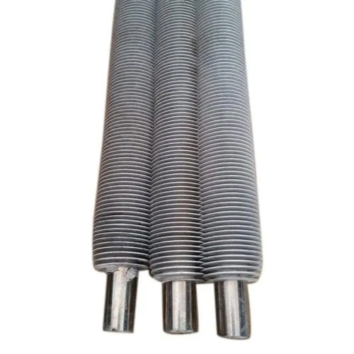 Silver Extruded Finned Tubes