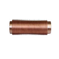 Brown Brass Finned Tubes