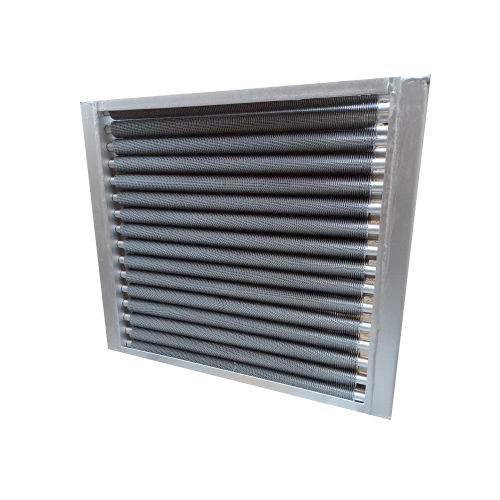 Silver Mild Steel Earthmoving Hydraulic Oil Cooler