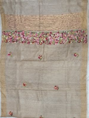 katha stich sarees