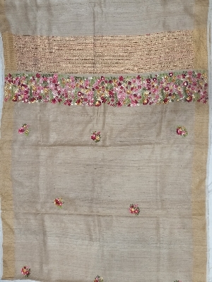 katha stich sarees