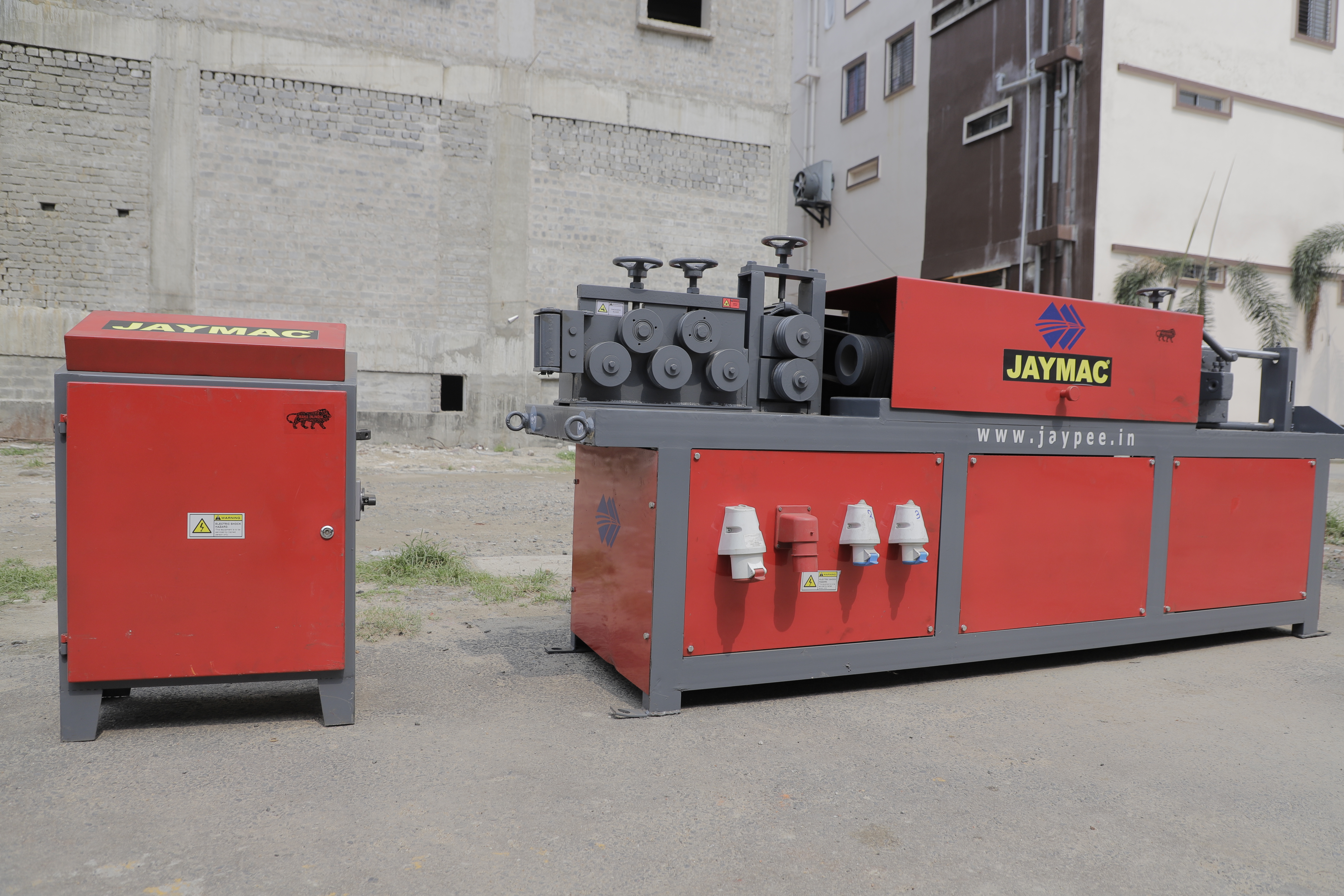 Jaymac Bar De coiling  and Straightening Machine