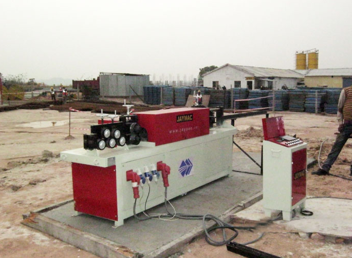 Jaymac Bar De coiling  and Straightening Machine
