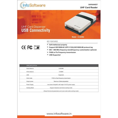 Desktop Uhf Rfid Reader