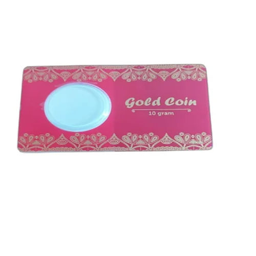 Plastic Gold Coin PVC Card