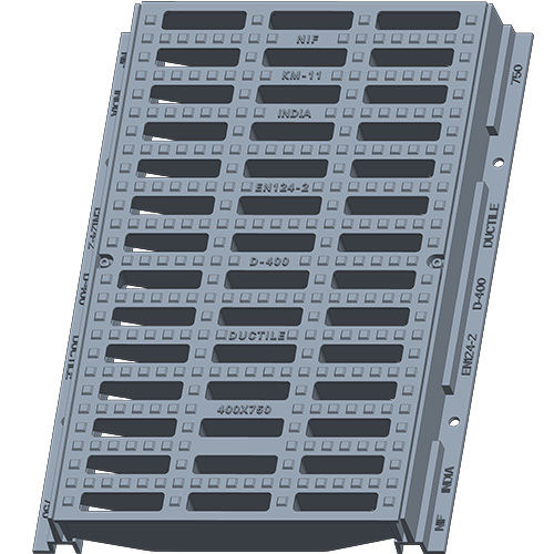 Rectangular Shape Galvanized Steel Grate