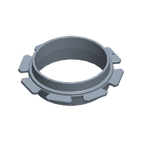 Grey Conduit Lock Nut