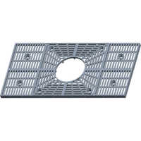 Grey Custom Tree Grate