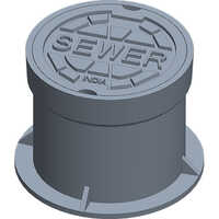 Round Valve Box - Color: Grey
