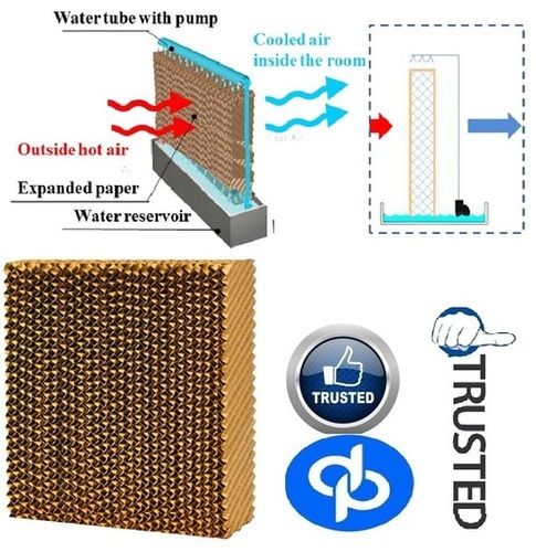 Evaporative cooling pad by Kendujhar Odisha