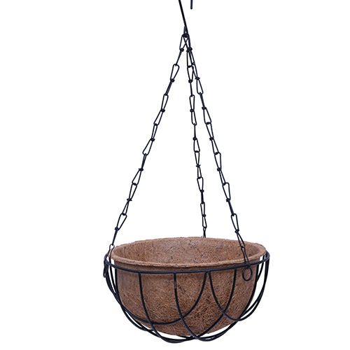 Eco-Friendly Coir Hanging Round Basket