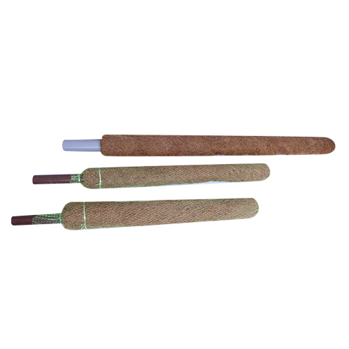 Natural Coir Poles - Coconut Fiber Material, Ideal for Indoor Climbing Plants | Eco-Friendly, High Quality, Moisture-Absorbing Support