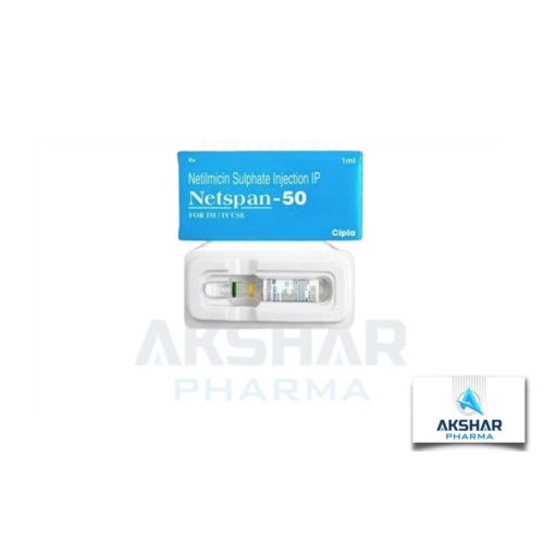 Netspan  50Mg/1Ml Injection - Application: Hospital