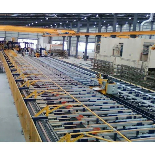 Semi-Automatic Industrial Aluminium Extrusion Plant
