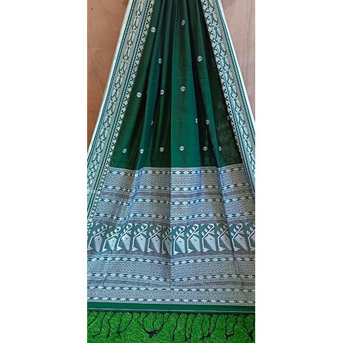 Different Available Green Khadi Jamdani Saree