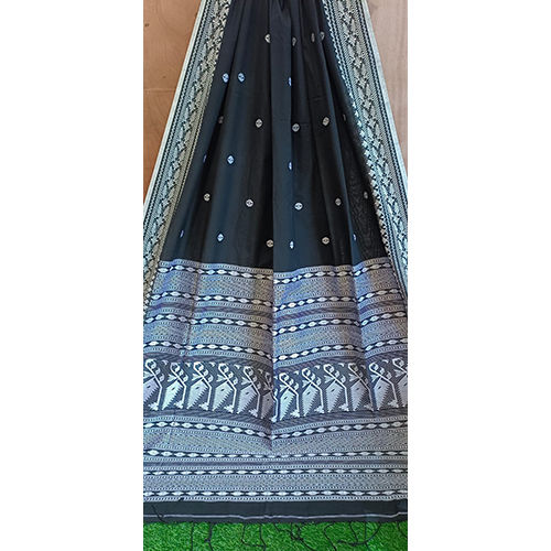 Different Available Black Khadi Jamdani Saree