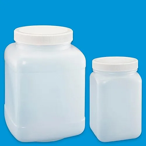 Square Plastic Jar