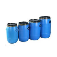 Hdpe Open Top Drum - Hdpe Plastic Material, Various Sizes Available, Blue Color | Round Shape, Durable, Tested On Quality Parameters