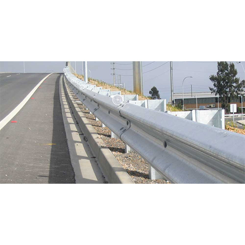 W-Beam Crash Barrier