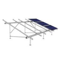 Solar Mounting Structure - Aluminum Alloy, Variable Dimensions | High Corrosion Resistance, Durable Design, Easy Installation, 10 kN Load Capacity, 150 km/h Wind Load Resistance, Secure and Stable Platform