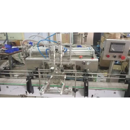 2 Head Milk Bottle Filling Machine