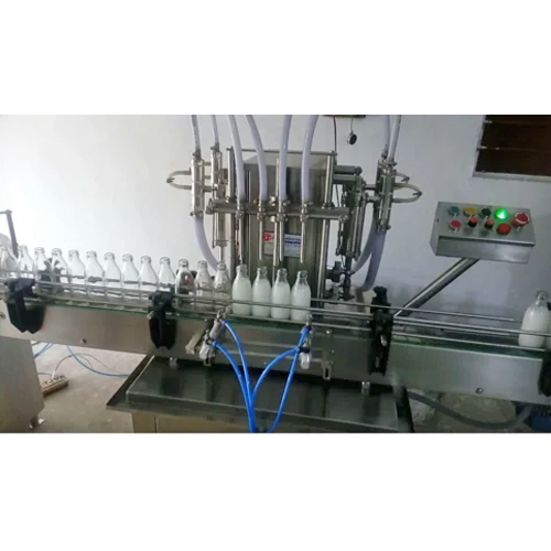 440 V SS Milk Bottle Filling Machine