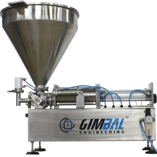 SS Foot Operated Paste Filling Machine