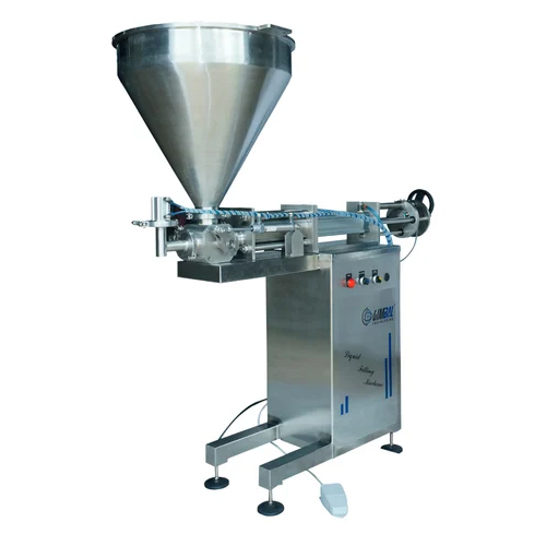 Stainless Steel Semi Automatic Liquid Filling Machine