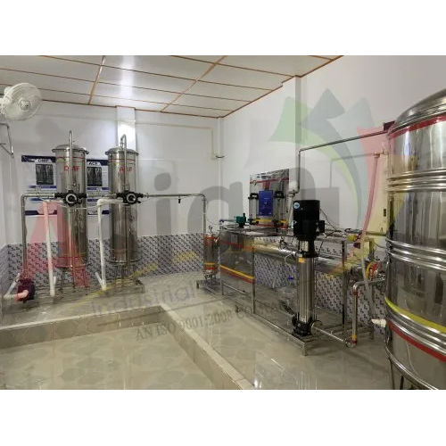 Semi Automatic Steel Mineral Water Bottling Plant