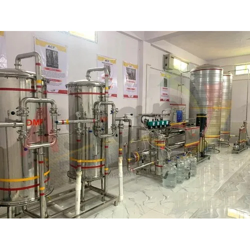 Industrial Mineral Water Bottling Plant