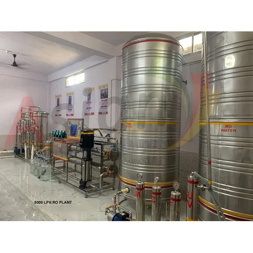 Metal Mineral Water Plant