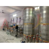 Metal Mineral Water Plant
