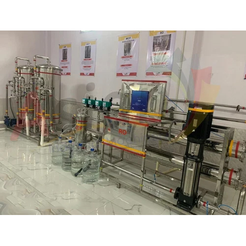 Metal Mineral Water Plant