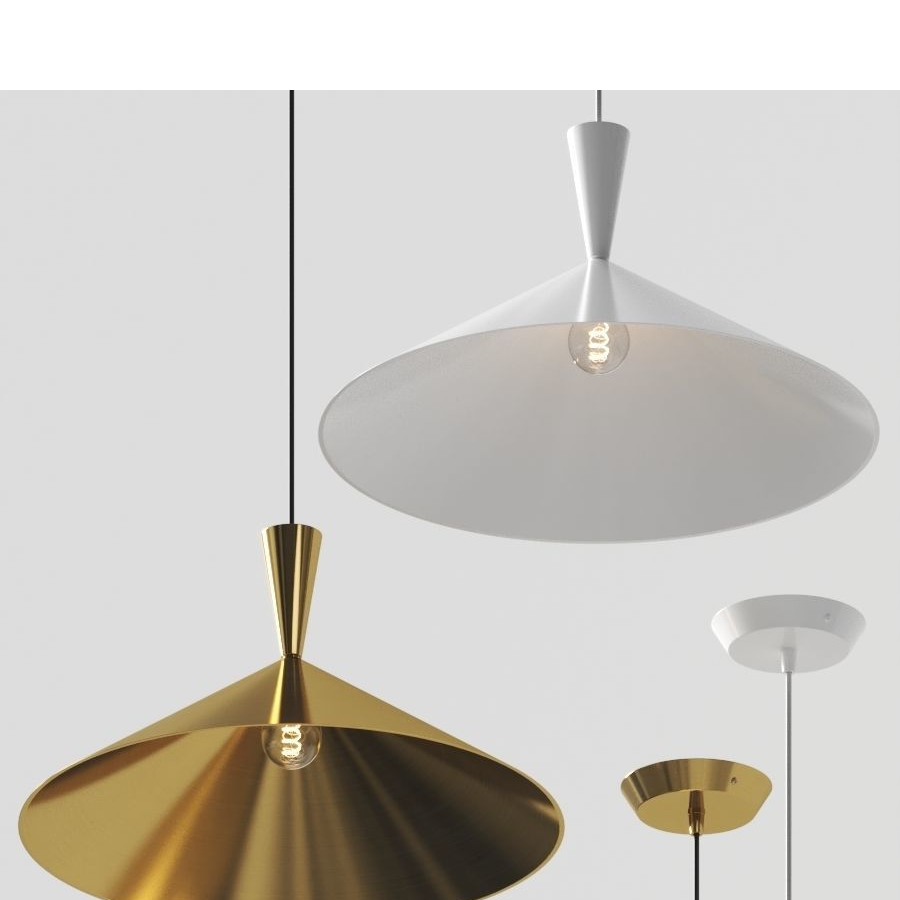 Brass Pendant Light Polished solid brass shade Pendant light
